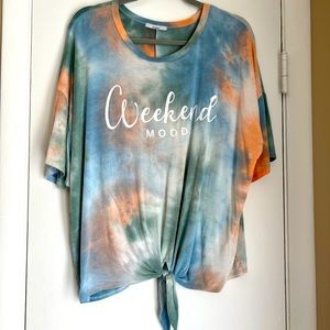 Graphic t, tie dye, xl - item 5